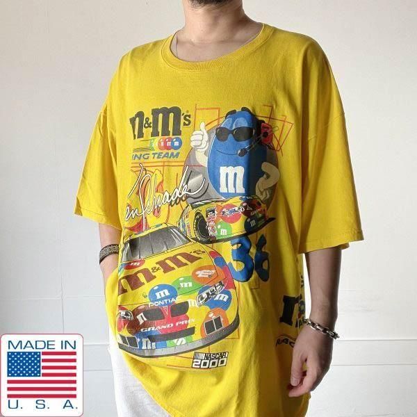 쥢 USA m&m's ʥ2000 졼󥰥 ȾµT  3XL NASCAR ॢɥॺ ꥫ d143