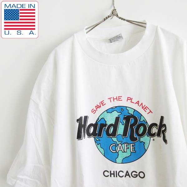  90's USA Hard Rock CAFE ϡɥåե ʪ ȾµT  ӥå ꥫ ǥåɥȥå d143