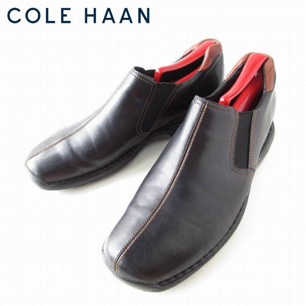 コールハーン ゼノ サイドゴア スリッポン 黒 10M 28cm COLE HAAN