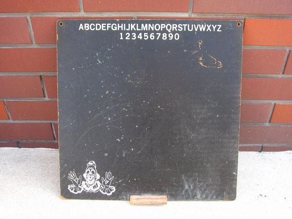 アンティーク/黒板/サインボード/メニューボード/ピエロ/看板