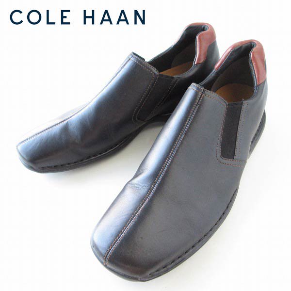 高品質お手頃価格 COLE HAAN コールハーン スウェード サイドゴア