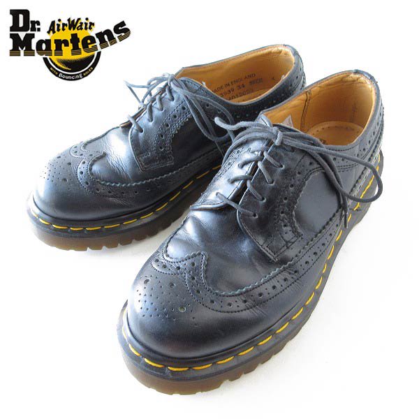 ローファー/革靴 Dr.Martens ウイングチップ バイカラー UK3 23OK 5ホール
