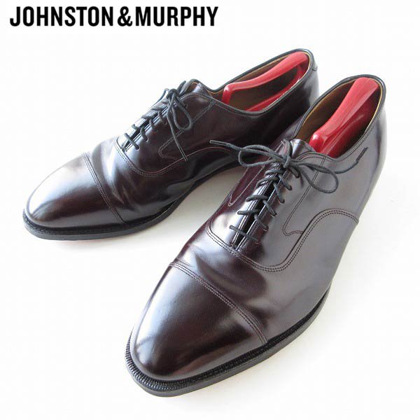 ジョンストン&マーフィー OPTIMA ストレートチップ シューズ 幅広29.5cm 大きいサイズ メンズ 靴 d129