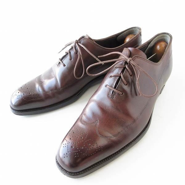 グレンソン 革靴 GRENSON 茶色 - ドレス/ビジネス