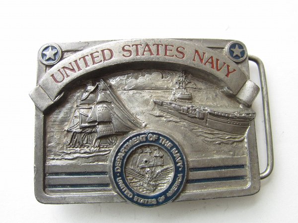 USA製/US NAVY/アメリカ海軍/バックル/ベルト用/BUCKLES OF AMERICA/アメリカ製/米国製/中古/古着/ビンテージ/D142