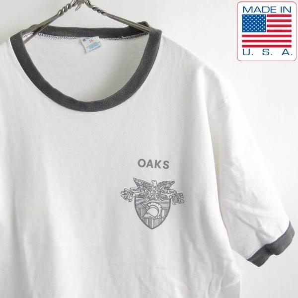 90年代 チャンピオン Champion AUTHENTIC ATHLETIC APPAREL U.S.AIR FORCE 米国空軍士官学校 カレッジTシャツ USA製 メンズM ヴィンテージ /eaa308992