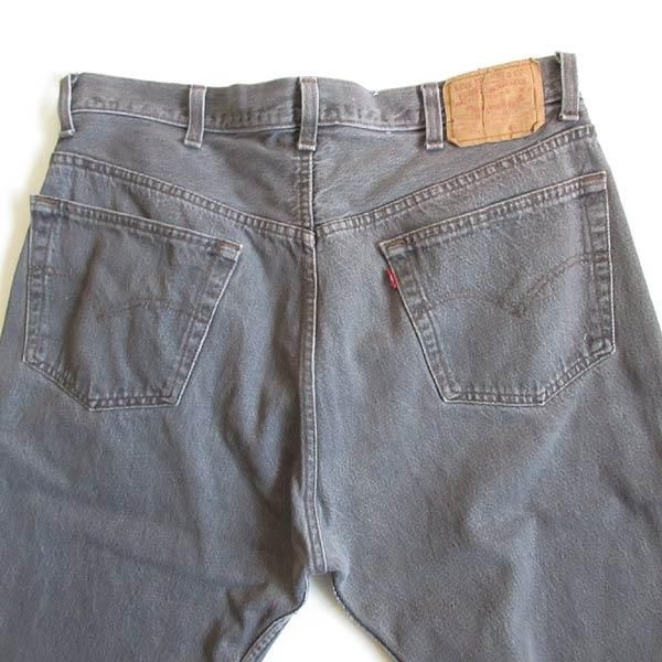 ビンテージ USA製 リーバイス 501 スーパーブラック デニム 黒 W40 ビッグサイズ 90s USA製 Levis リーバイス 501 ブラック
