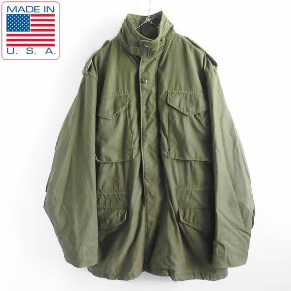 アメリカ軍 80s M65ウッドランドカモ フィールドジャケット 3rd S-S