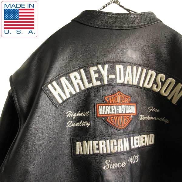 Harley-Davidson レザージャケット-