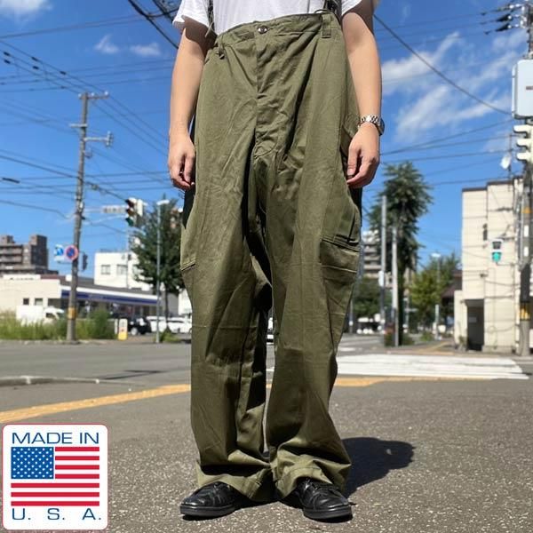 m65m-51 50S USARMY M51 FIELD PANTS 実物 - ワークパンツ/カーゴパンツ