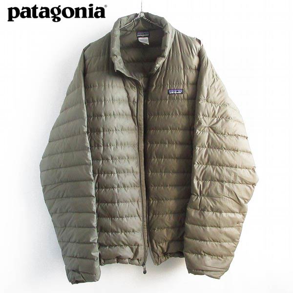【ダメージ有】2010年製 Patagonia パタゴニア ダウンセーター XXL ダウンジャケット インナーダウン 大きいサイズ 古着 D145