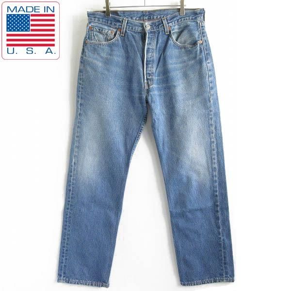 フラワーオブライフ Levi's501 Made In USA 2001年2月製造W34L32