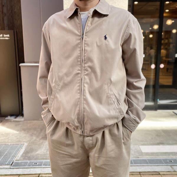 ポロラルフローレン POLO RALPH LAUREN ブルゾン M ベージュ tic