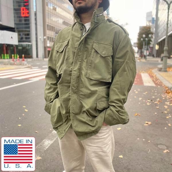 アメリカ軍 M65 field jacket 2nd 68年物 グレーライニング-