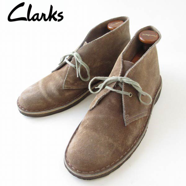 Clarks クラークス ORIGINALS デザートブーツ スエード トープ 25cm オリジナルス カジュアル メンズ 靴 d137