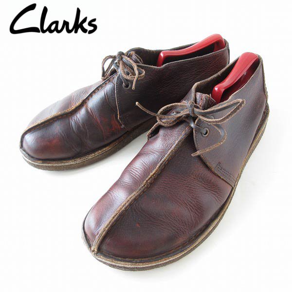 Clarks クラークス スロベニア製 デザートトレック 28.5cm ダークブラウン系 SLOVENIA製 ビンテージ メンズ 靴 d118