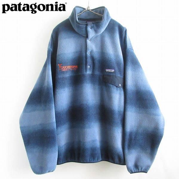 美品 XL シンチラ スナップt Patagonia パタゴニア フリース 青紫エンカウント_all