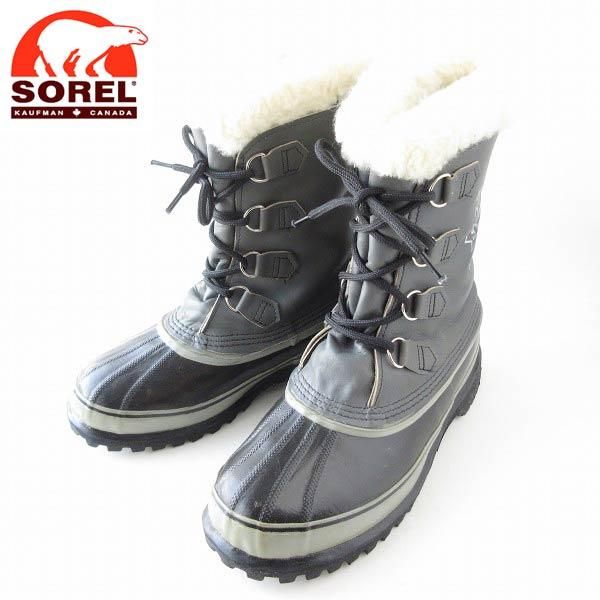 美品 カナダ製 SOREL ソレル カエデマーク CARIBOU カリブー スノー