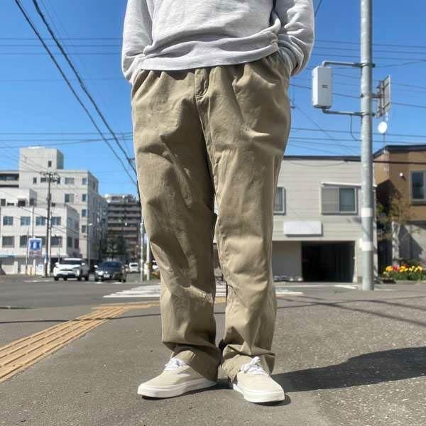 90s POLO ポロ ラルフローレン 2タック チノパン 36×32 カーキ系 