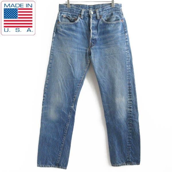 80s USA製 Levi's26501-0118 内股シングル W30L36 - デニム/ジーンズ