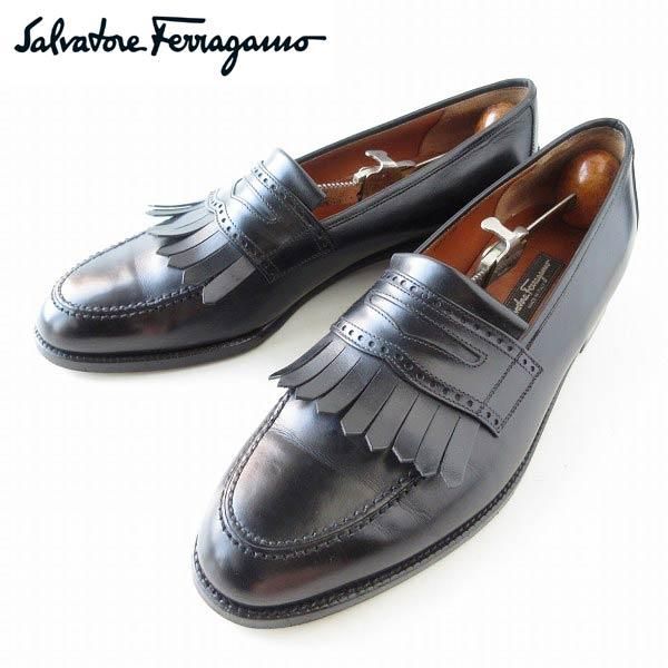 FERRAGAMO フェラガモ ローファー サイズ6.5 - ドレス/ビジネス