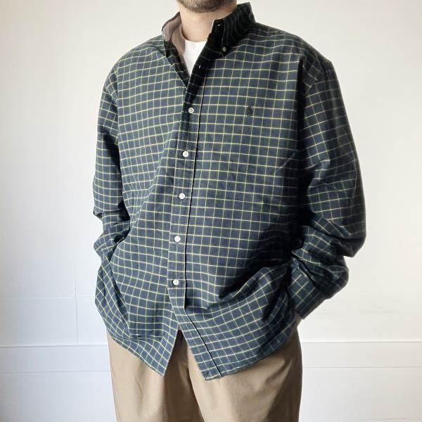 90s ե CLASSIC FIT å Ĺµ XXL ܥ ӥå POLO ݥ ӥơ D148