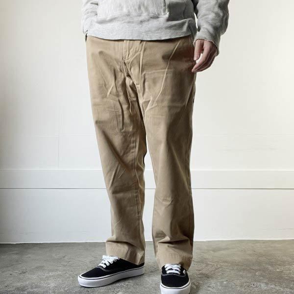 90s Polo ポロ ラルフローレン チノパン ベージュ系 33/30 PRESTON PANT ノータック コットン ビンテージ D143 -  札幌 ビンテージ 古着屋 BRIDGE（ブリッジ） ビンテージ古着 通販サイト | オンラインストア