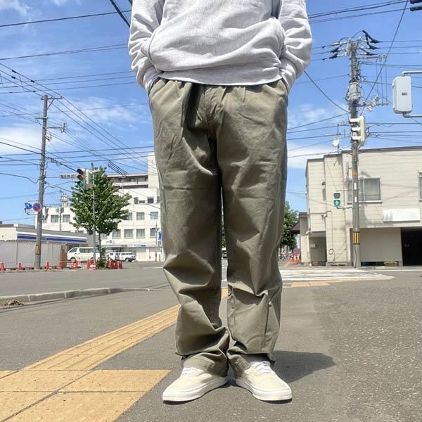 90s POLO CHINO ツータック チノパン オリーブ系 35×32 ポロ ラルフ 