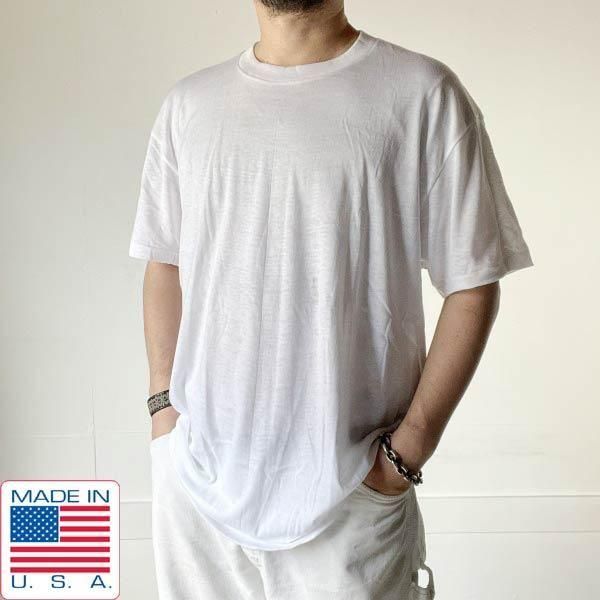  80s USA JCڥˡ ̵ 롼ͥå ȾµT  XL ӥå ꥫ ǥåɥȥå ӥơ D148