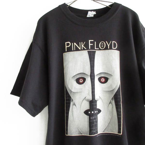 新品 レア 00s PINK FLOYD 半袖Tシャツ 黒 L ロック バンドT ピンクフロイド ブラック デッドストック ビンテージ D148