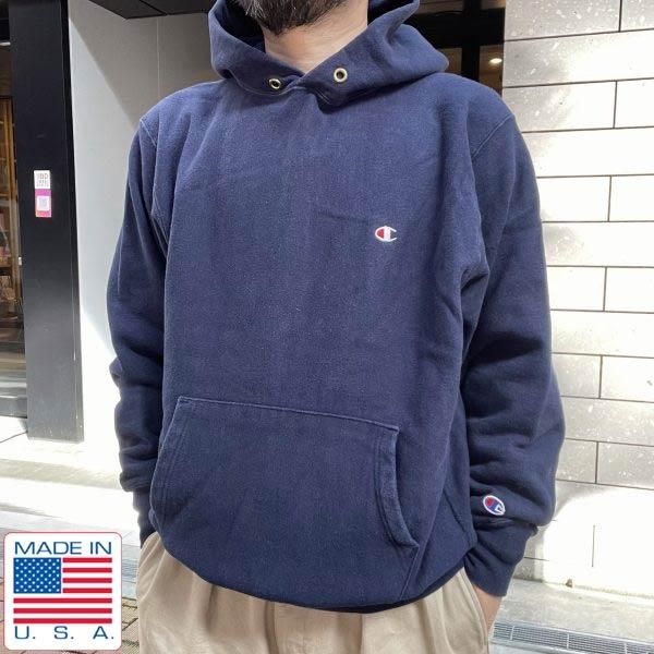 希少 champion チャンピオン リバースウィーブ フーディ USA XL - パーカー