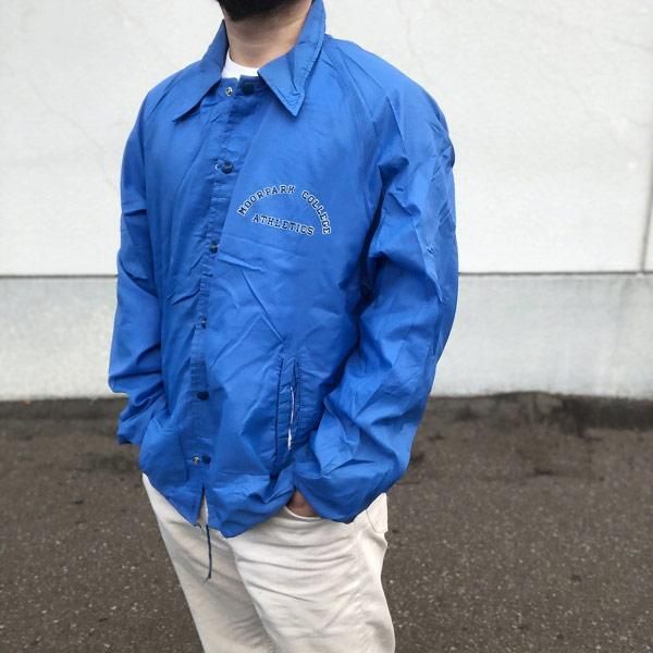 バーガンディ1970's coach jacket コーチジャケット　ビンテージ