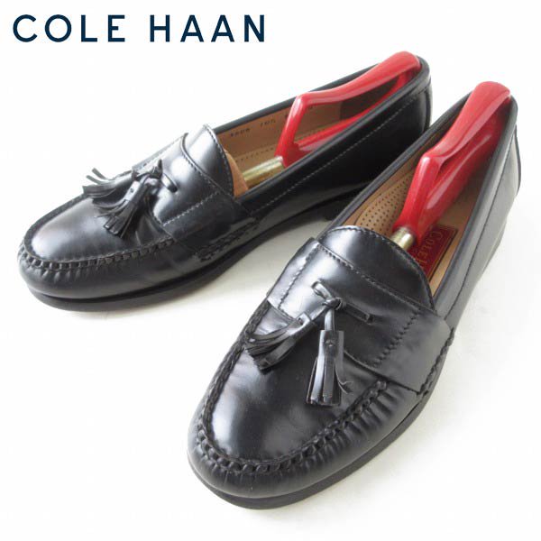 COLE HAAN CITY タッセル ローファー 黒 メンズ靴 - 札幌 ビンテージ ...