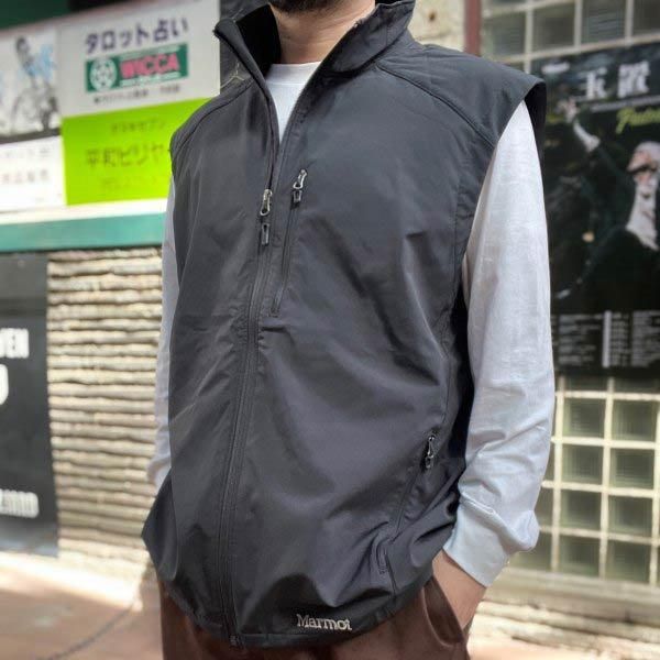 新品 Marmot マーモット 薄手 アプローチ ベスト 黒 XL 企業物