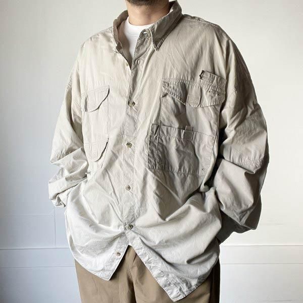  90s Columbia ӥ PFG եå  4X ١  XXXXL 4XL ӥå륨å ӥơ D149