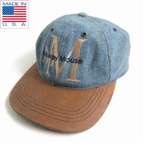 90s USA ߥå ޥ ǥ˥ߥ쥶 BBå GOOFY'S HAT ١ܡ륭å ꥫ ӥơ D149