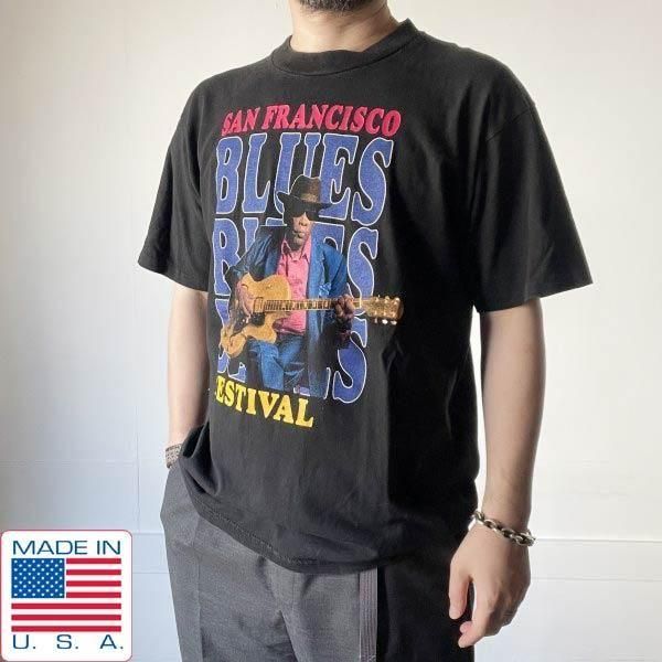  90s USA SAN FRANCISCO BLUES FESTIVALץ Ⱦµ T  L 1995ǯ ֥å ꥫ ӥơ D149