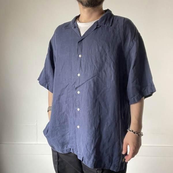 90s Polo ݥ ե Ⱦµ XXL  륯ߥͥ ץ󥫥顼  ͥӡ caldwell clayton D149