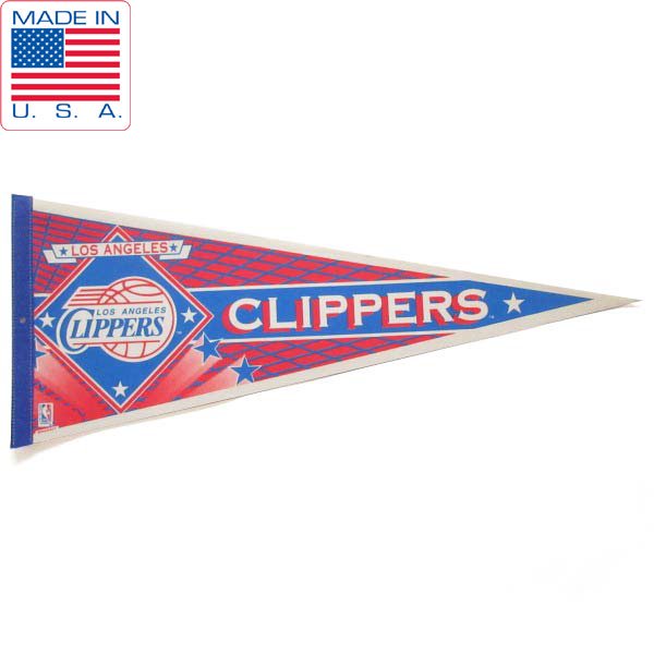 90s USA NBA LOS ANGELES CLIPPERS  ڥʥ 󥼥륹 åѡ Хåȥܡ ӥơ 90ǯ D149