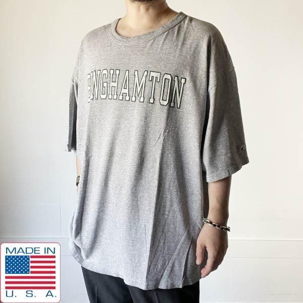 90s USA ɽ Champion Ⱦµ åT XXXL ݥ졼 3XL ԥ ӥå ꥫ ӥơ D147