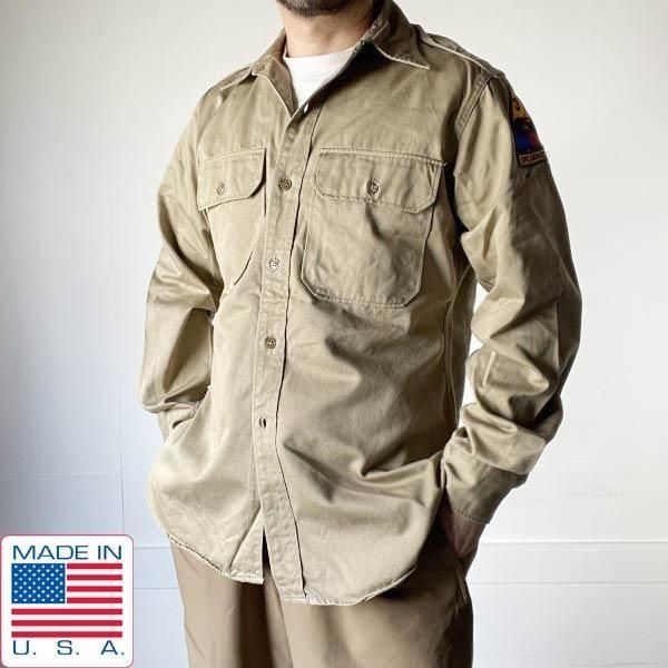 50s USA ʪ Ʒ US ARMY Υ  15-1/2 Ĺµ 3û ١ ӥơ ꥫ D144