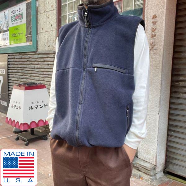 90s USA Eddie Bauer ݡƥå ե꡼ ٥  XL ǥХ ꥫ ӥơ D150