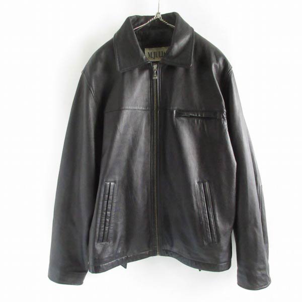 90s M.JULIAN WILSONS LEATHER TХå 硼 쥶 㥱å  L 󥰥饤type û ӥơ D150