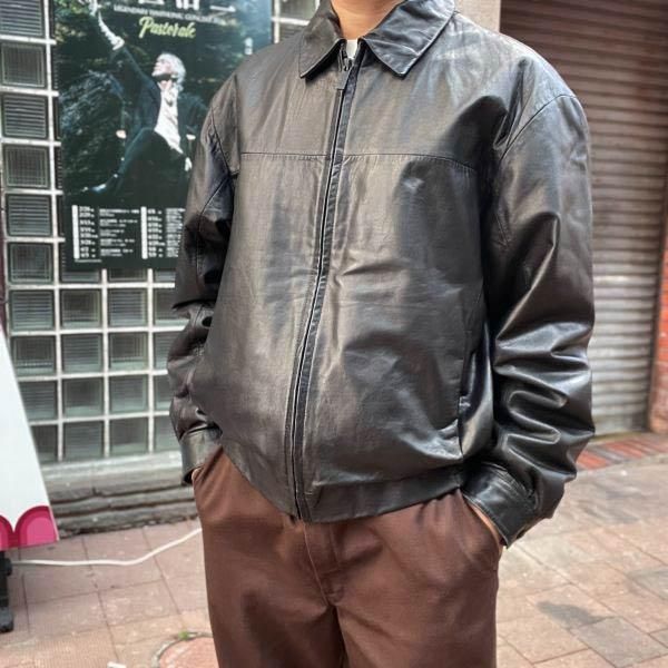 90s WILSONS LEATHER レザー ジャケット | ブラック | L - 札幌