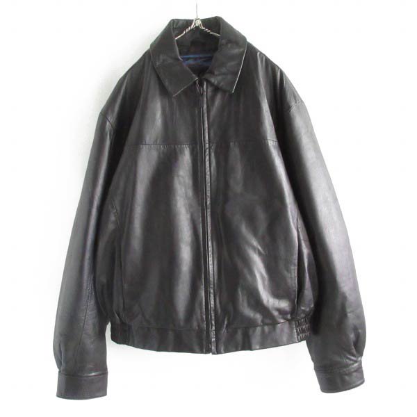 90s WILSONS LEATHER 硼 쥶 㥱å  L û ֥륾 ץ ӥơ D150