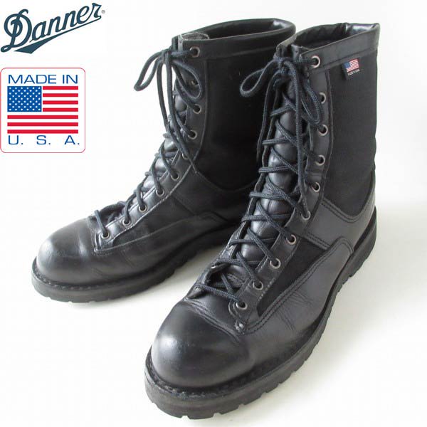 USA Danner ʡ UNIS ǥ 쥶ߥƥå ֡  14D 32cm 礭 ֥å ꥫ D150