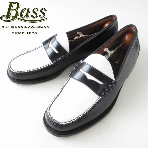 Weejuns ブラック/ホワイト ローファー 美品 G.H.Bass WEEJUNS | ペニー ローファー 27cm - 札幌 ビンテージ