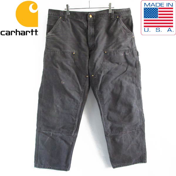  90s USA carhartt B01 å ֥ˡ ڥ󥿡ѥ ե ֥å W40.5 L28 ϡ  D150