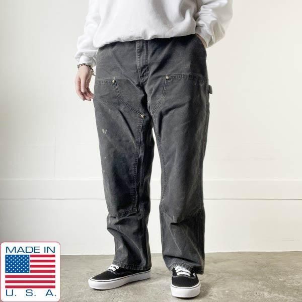  90s USA carhartt B01 å ֥ˡ ڥ󥿡ѥ ե ֥å W40.5 L28 ϡ  D150