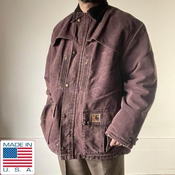 90s USA carhartt C10 BRG å 㥱å L Сǥ ϡ 祢Ȼ ꥫ ӥơ D150